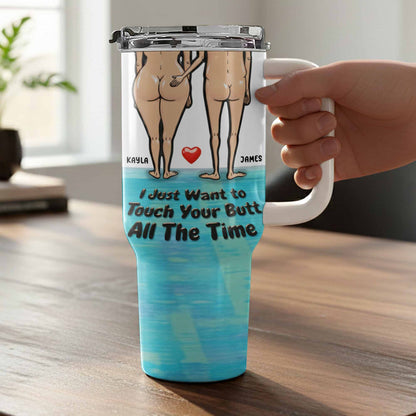 I Just Want to Touch Your Butt All The Time, Couple Holding Hands