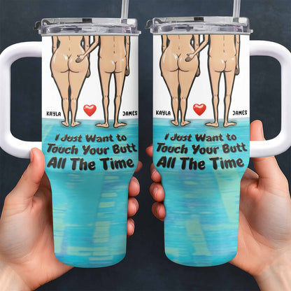 I Just Want to Touch Your Butt All The Time, Couple Holding Hands