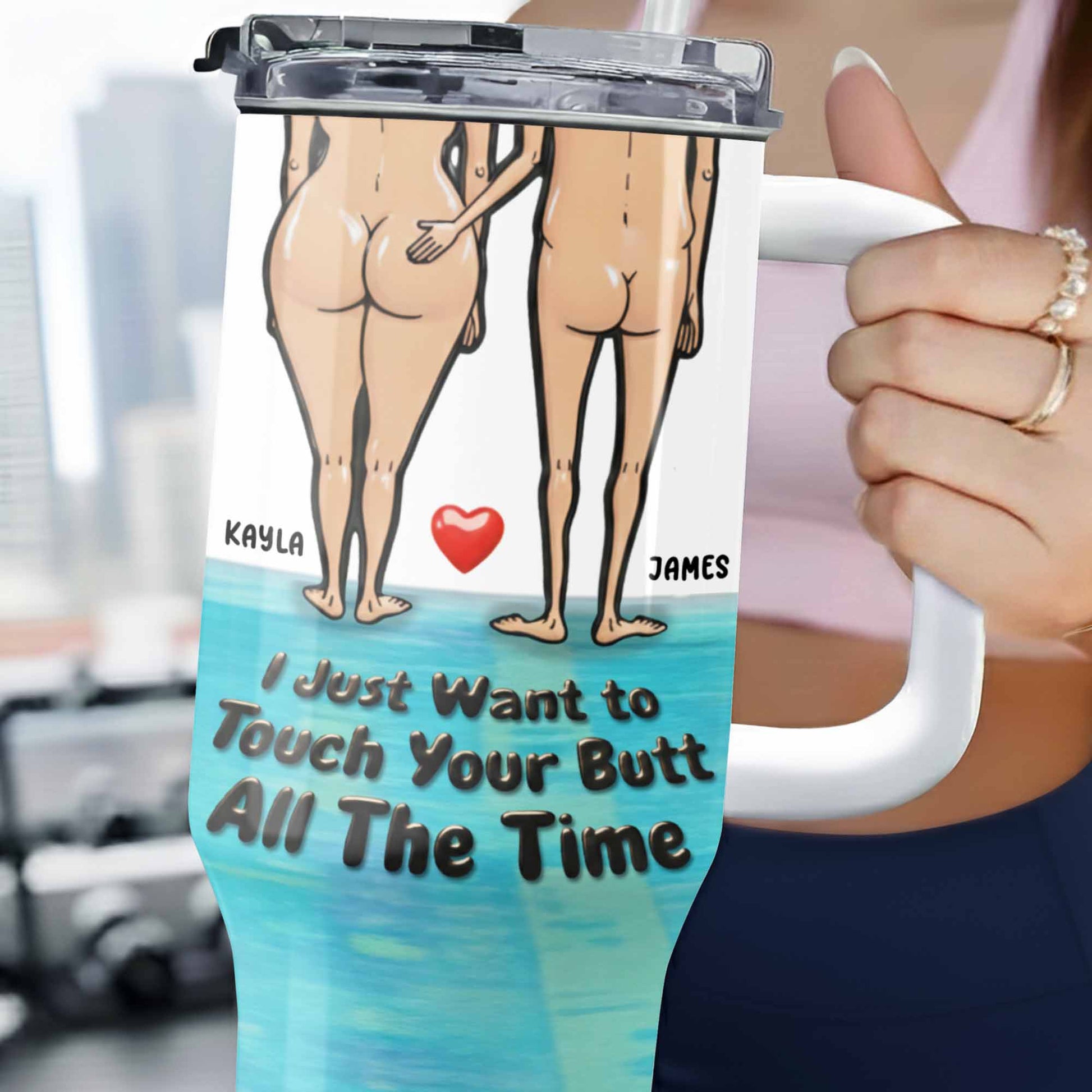 I Just Want to Touch Your Butt All The Time, Couple Holding Hands