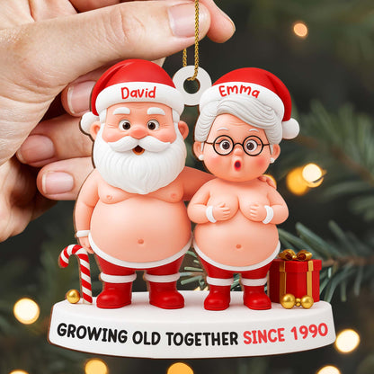 Growing Old Together With Santa And Mrs. Claus