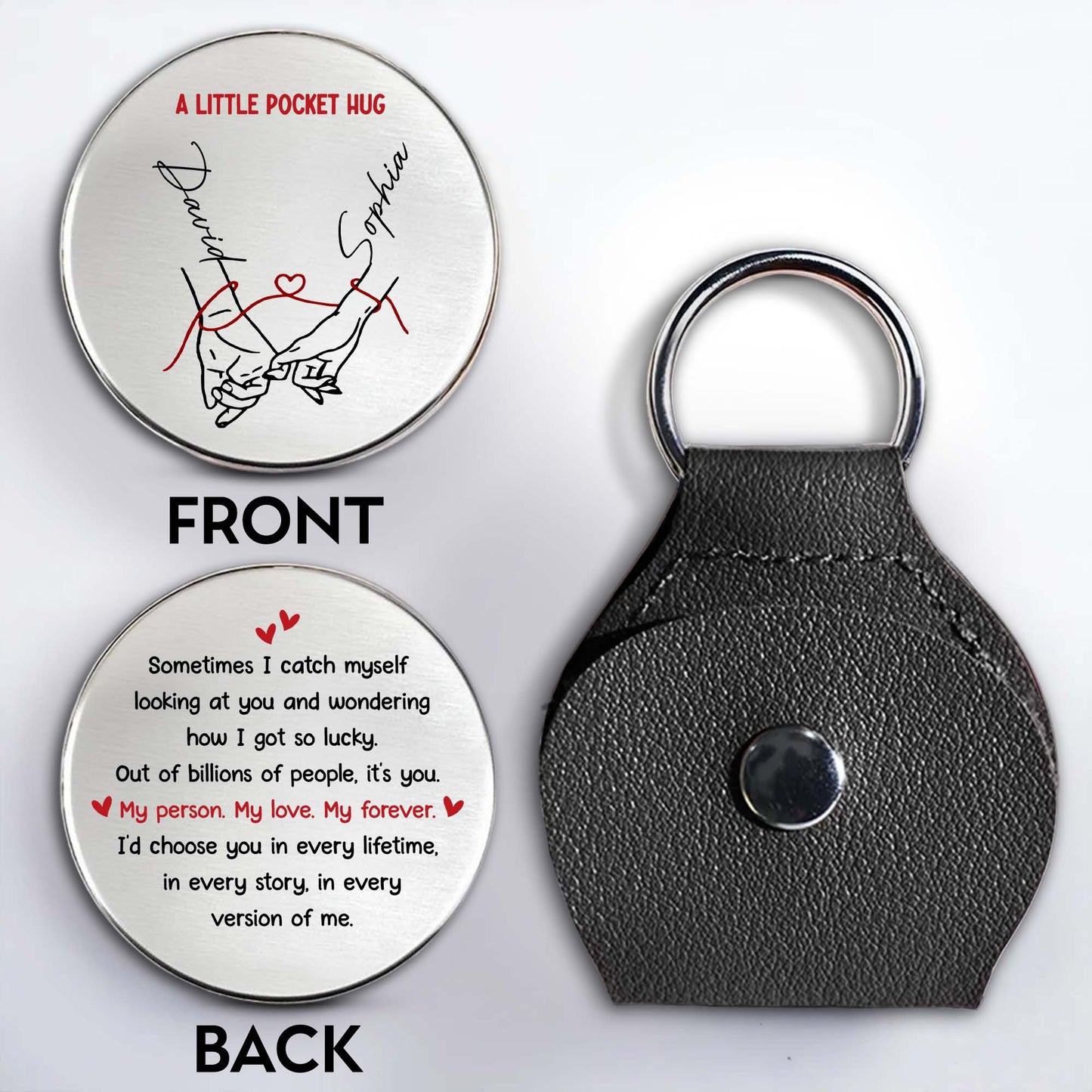 A Little Pocket Hug, Love and Commitment