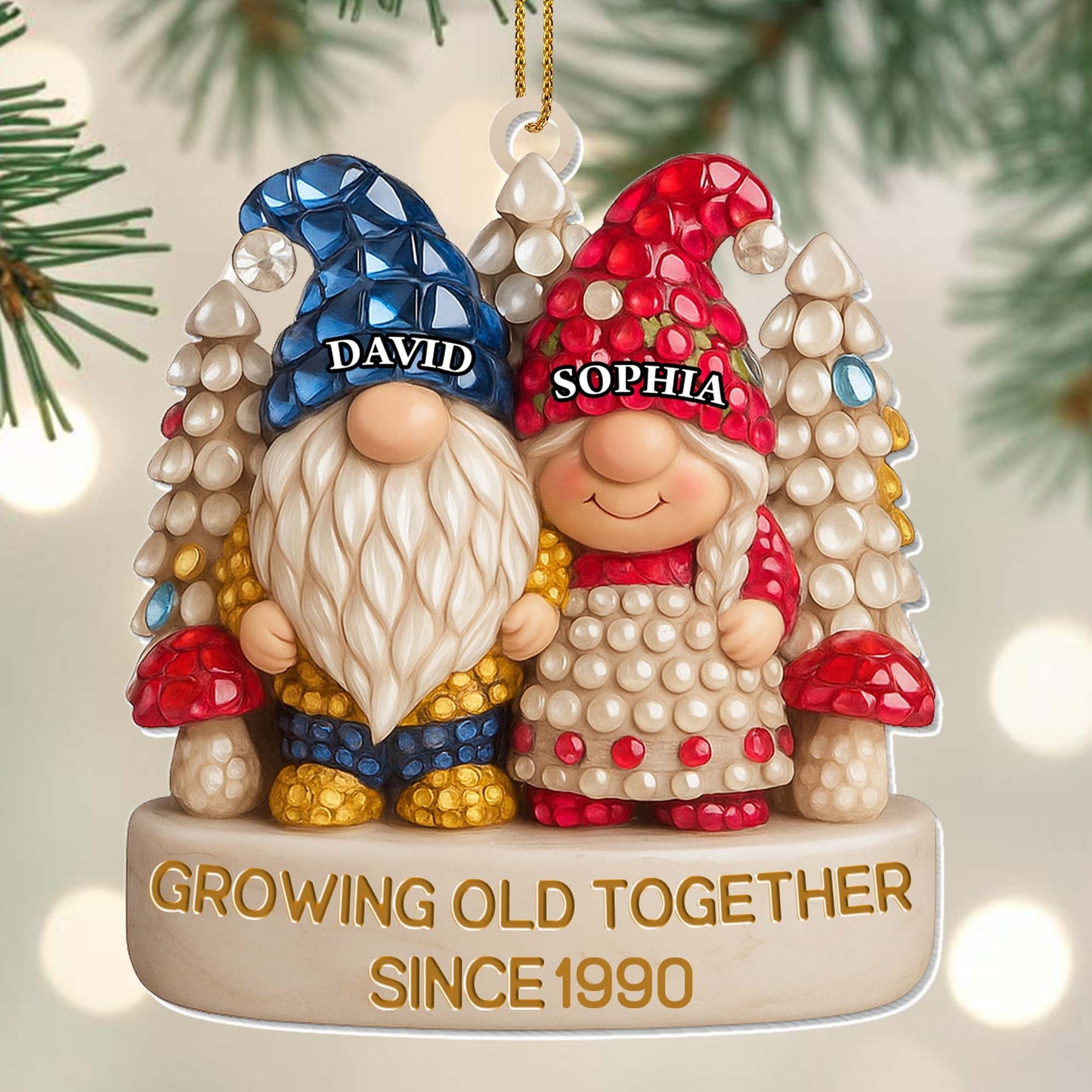 Growing Old Together, Gnomes Decoration