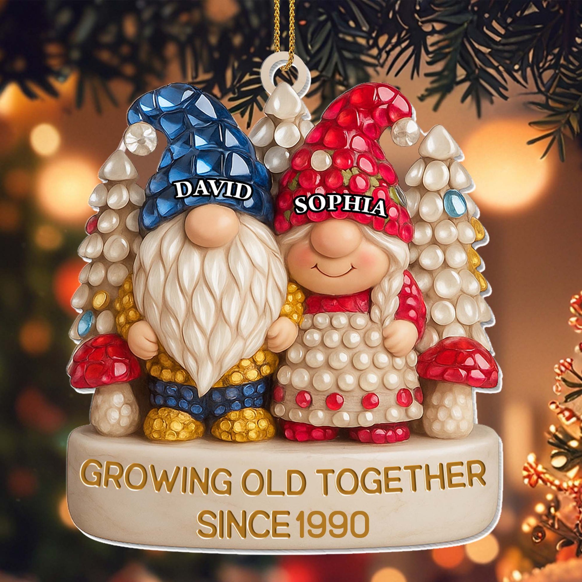 Growing Old Together, Gnomes Decoration