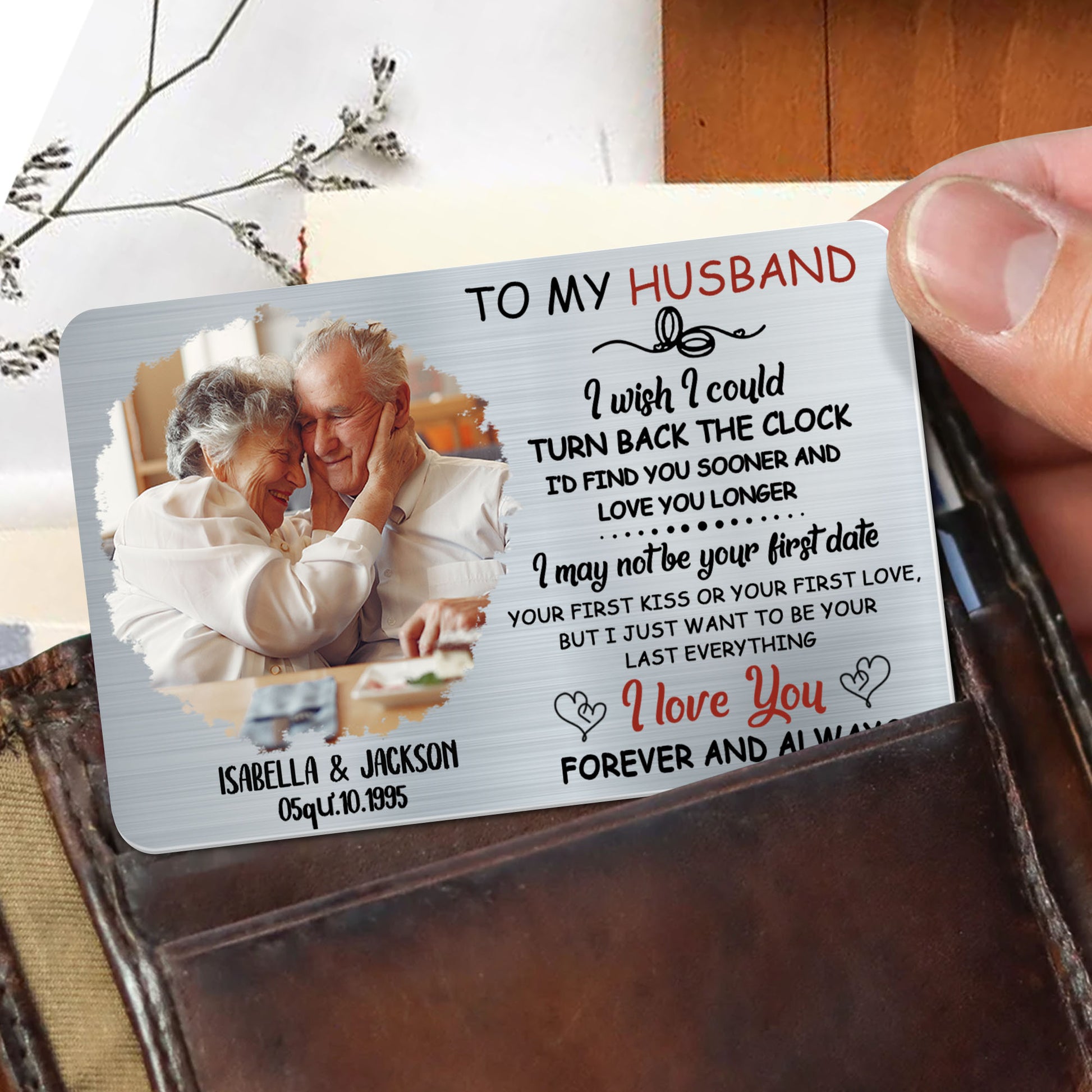 To My Husband, I Wish I Could Turn Back The Clock, Hearts