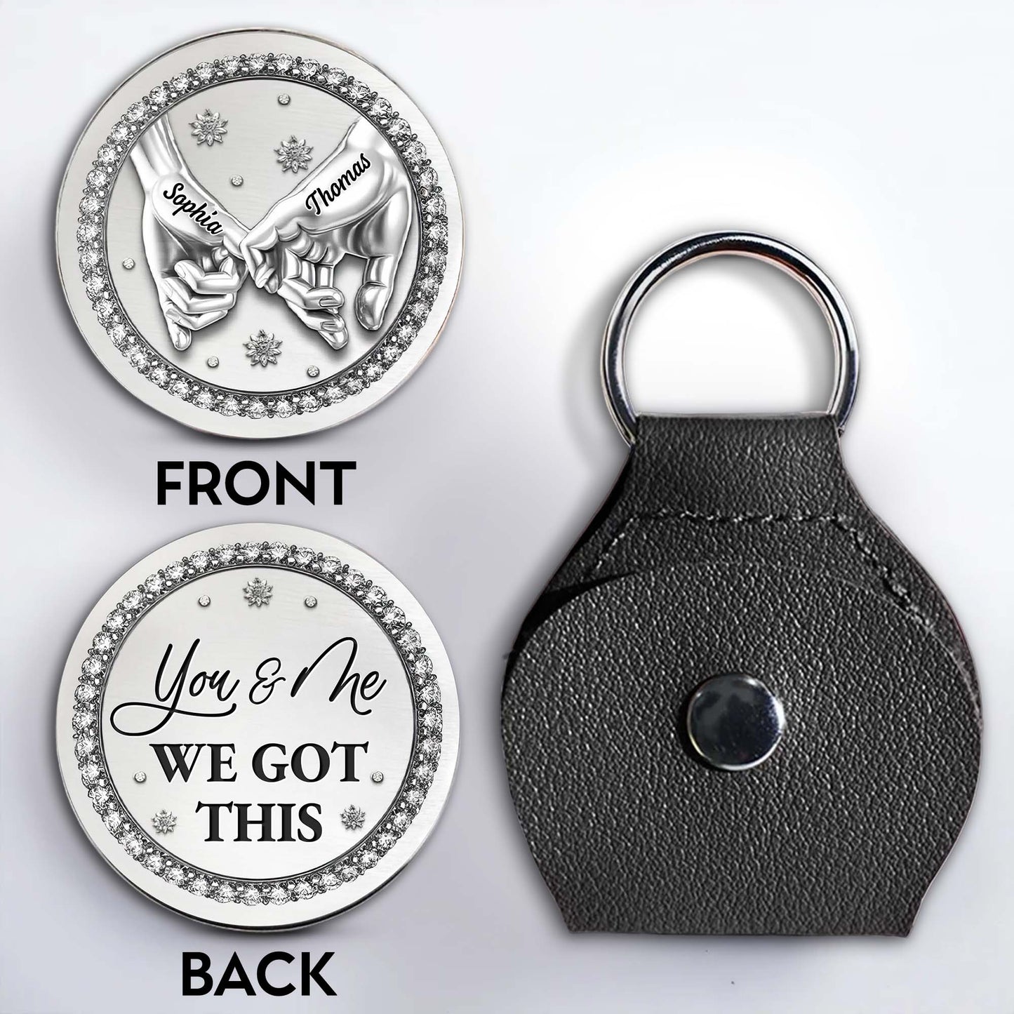 You & Me We Got This, Hand-Holding Design