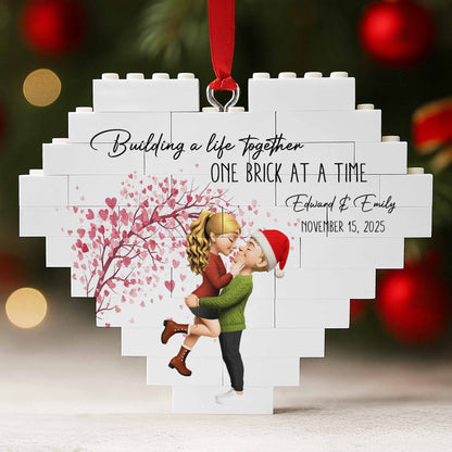 Building a Life Together With Hearts and Tree Branches