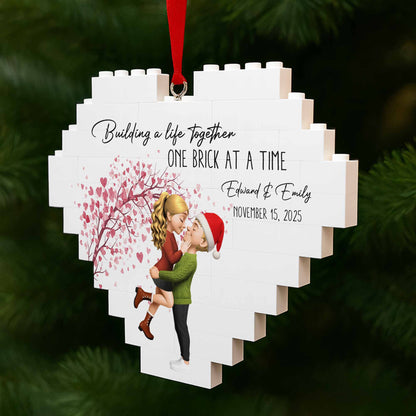 Building a Life Together With Hearts and Tree Branches