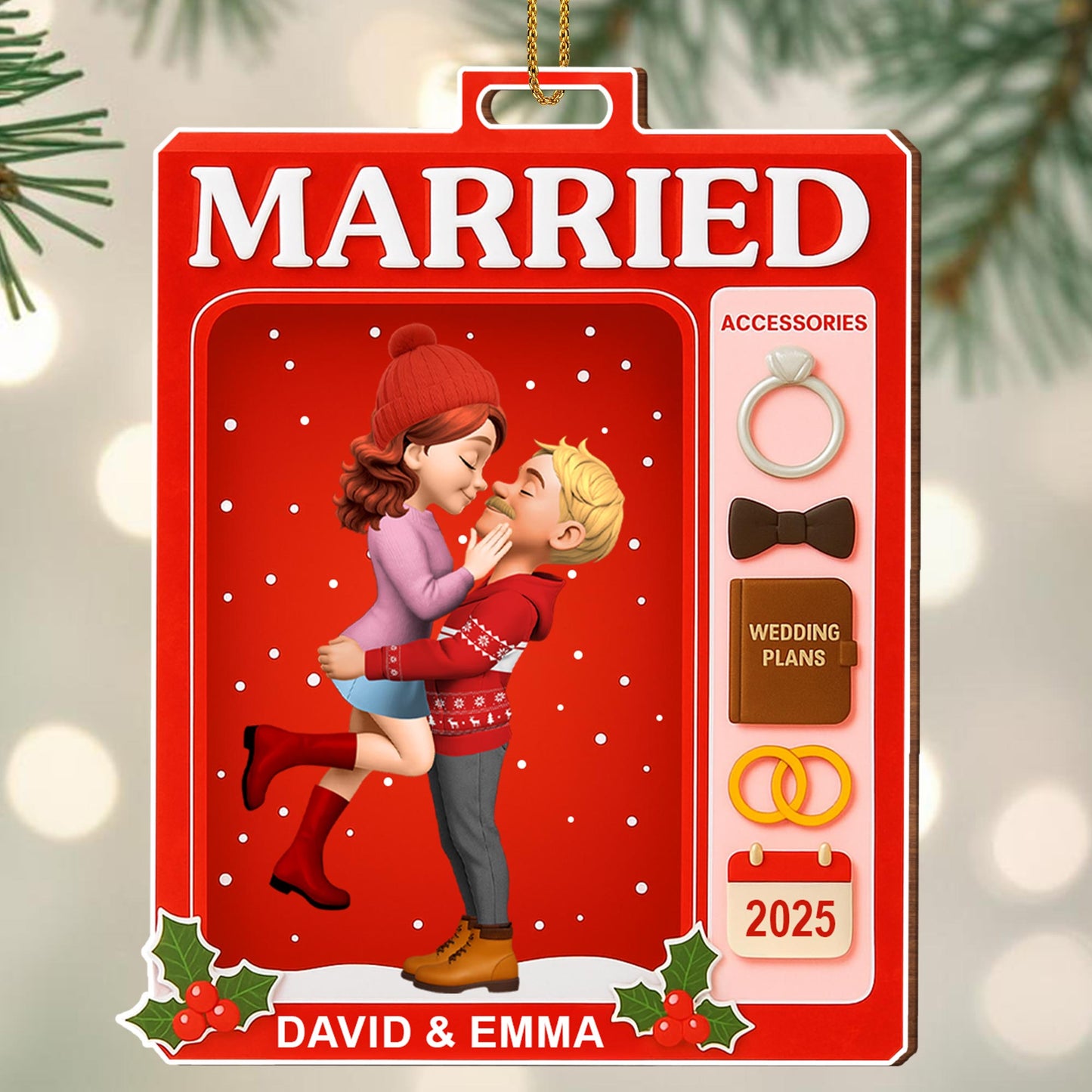 Celebrate Your Special Moments With Custom Wedding Ornaments