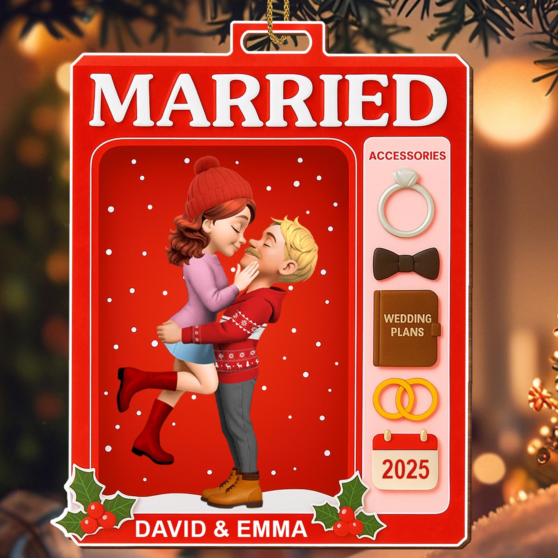 Celebrate Your Special Moments With Custom Wedding Ornaments