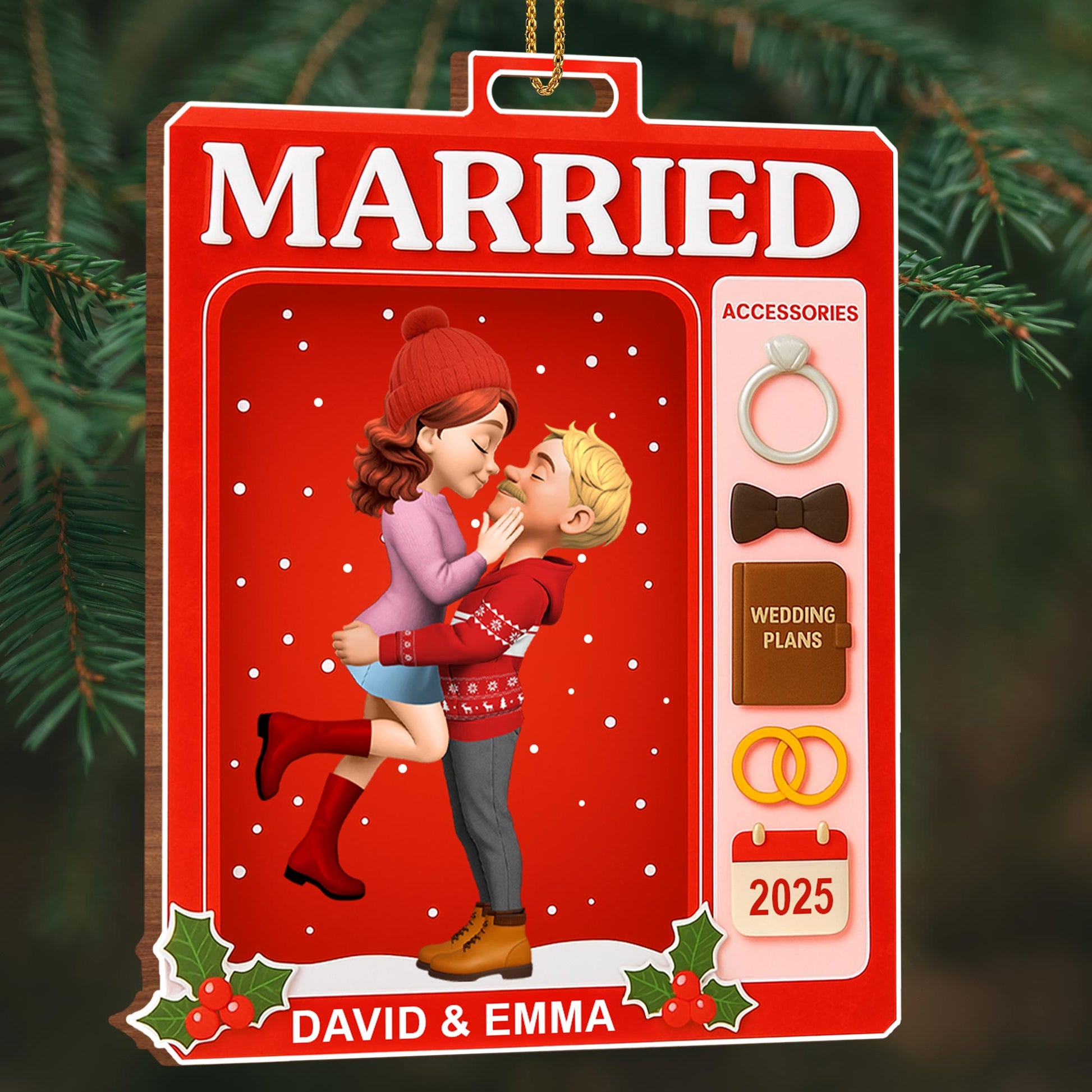 Celebrate Your Special Moments With Custom Wedding Ornaments