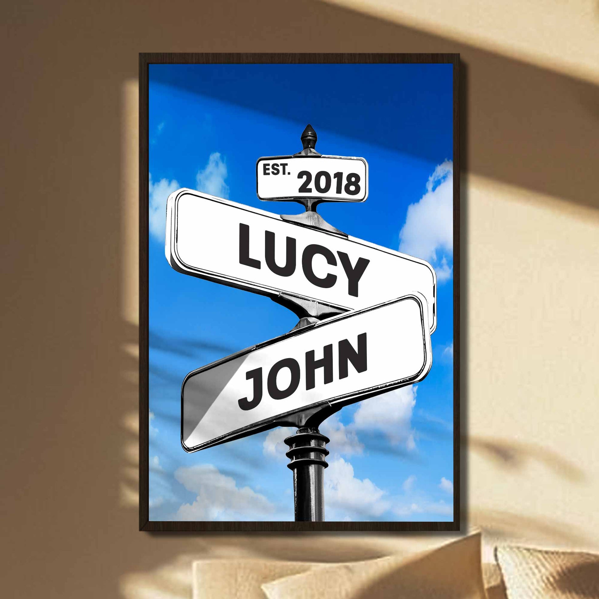 Create Your Custom Street Sign Poster