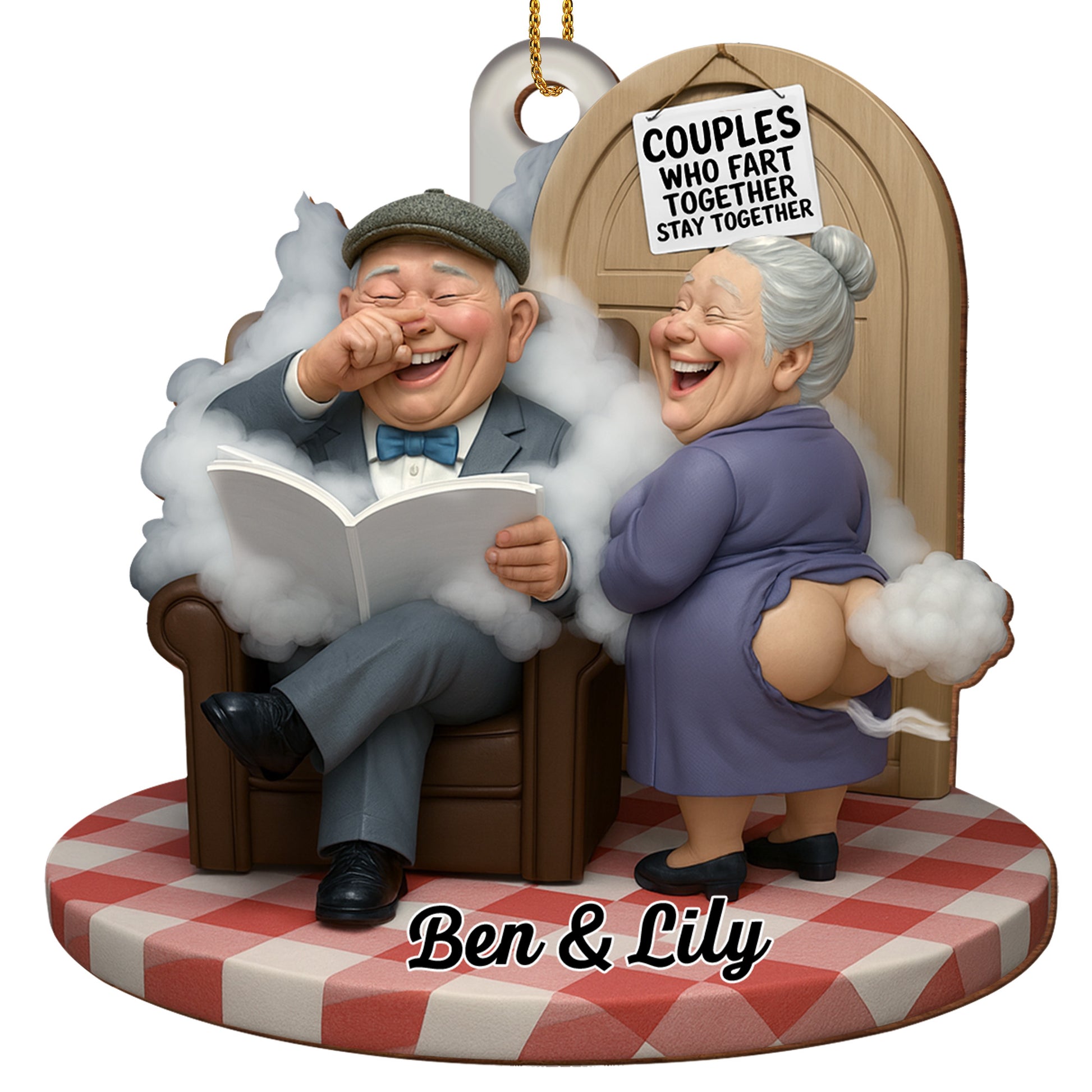 Couples Who Fart Together Stay Together, Book, Fart Clouds