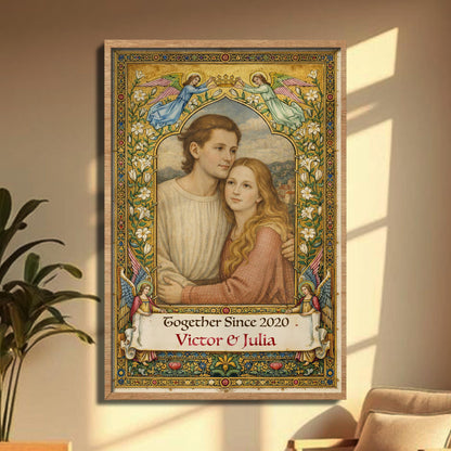 Together Since, Angel Flowers Couple