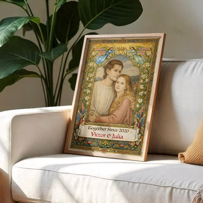 Together Since, Angel Flowers Couple