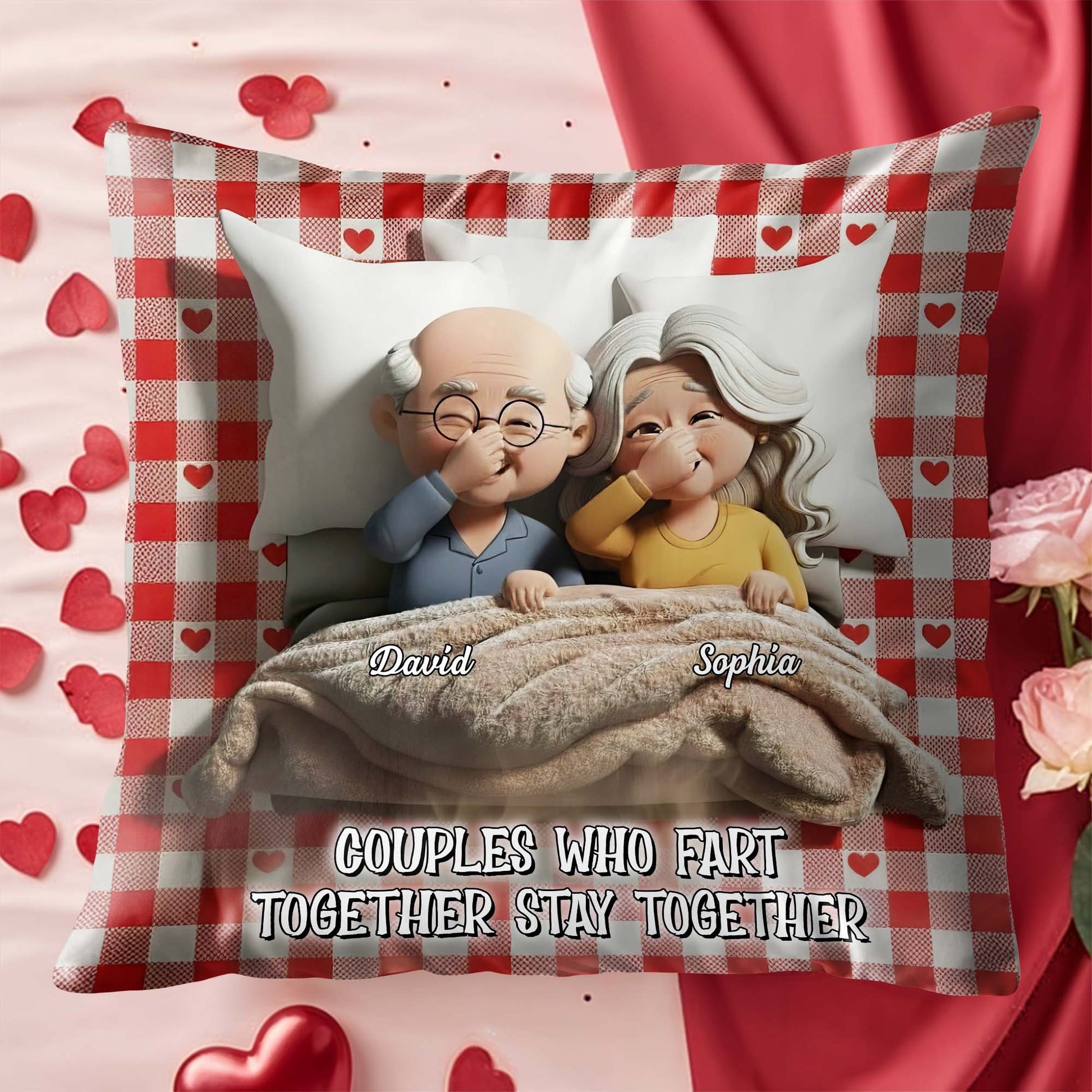 Couples Who Fart Together Stay Together Pillow