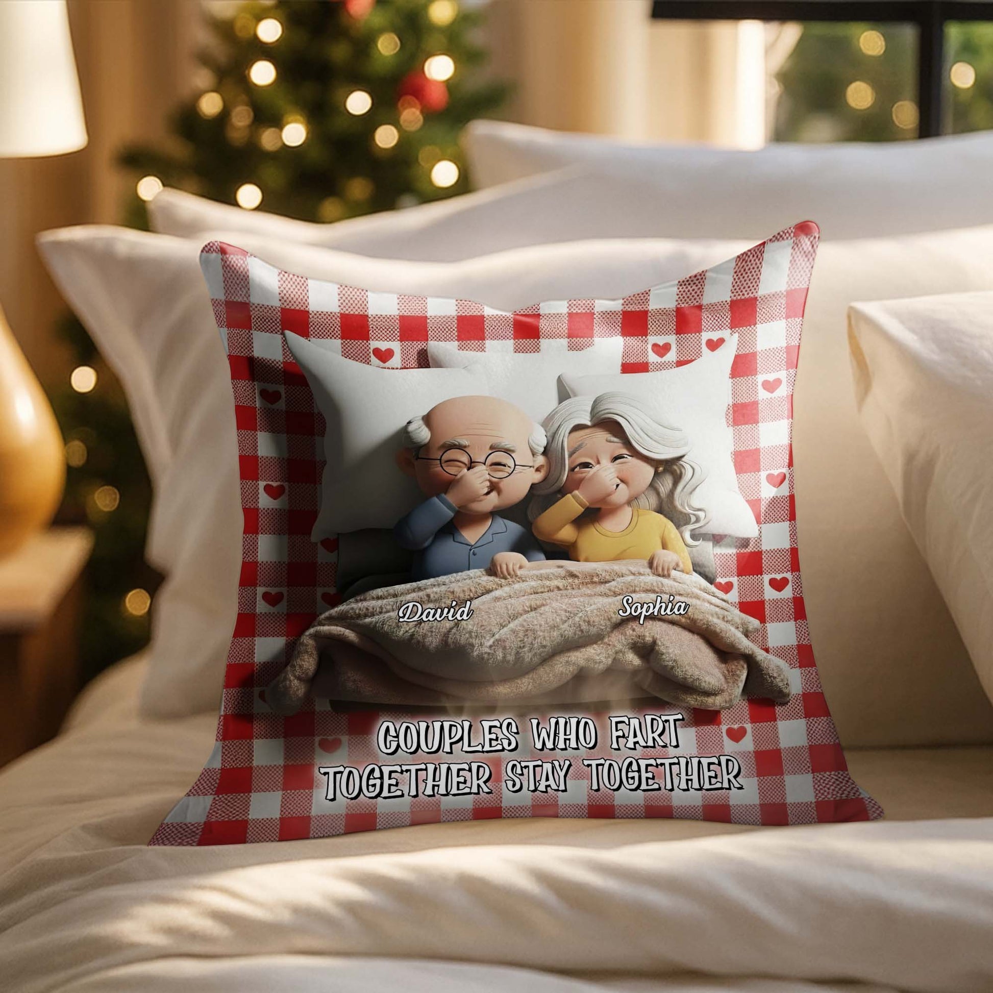 Couples Who Fart Together Stay Together Pillow
