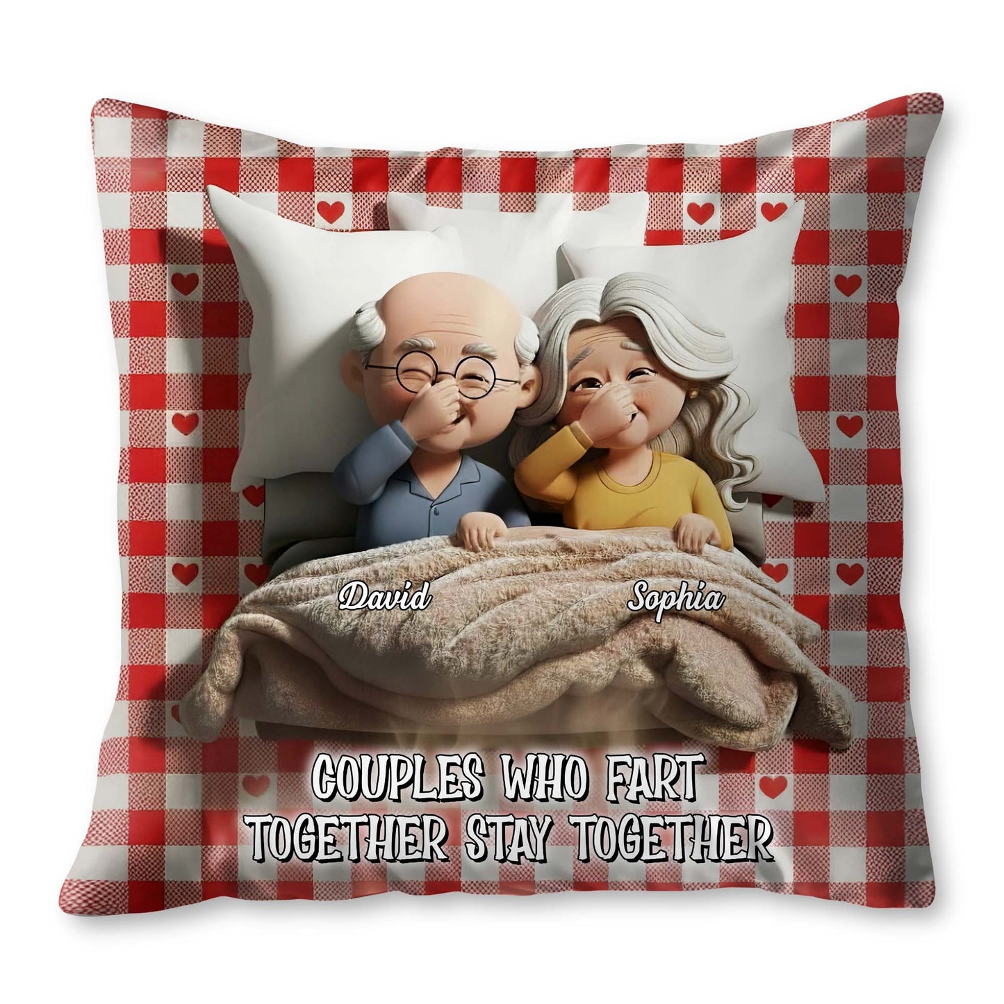 Couples Who Fart Together Stay Together Pillow