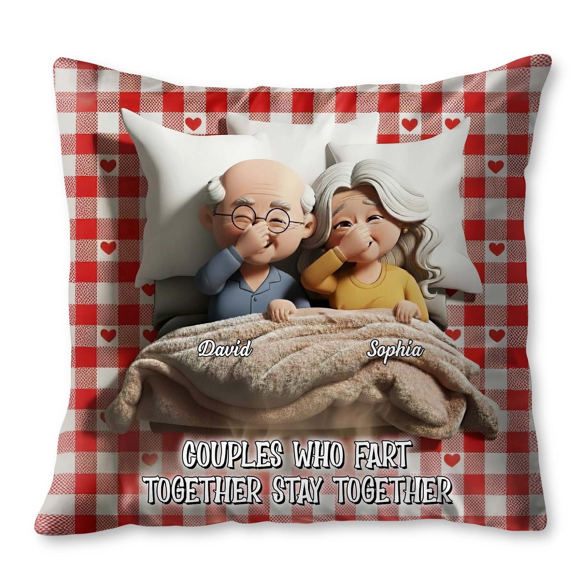 Couples Who Fart Together Stay Together Pillow