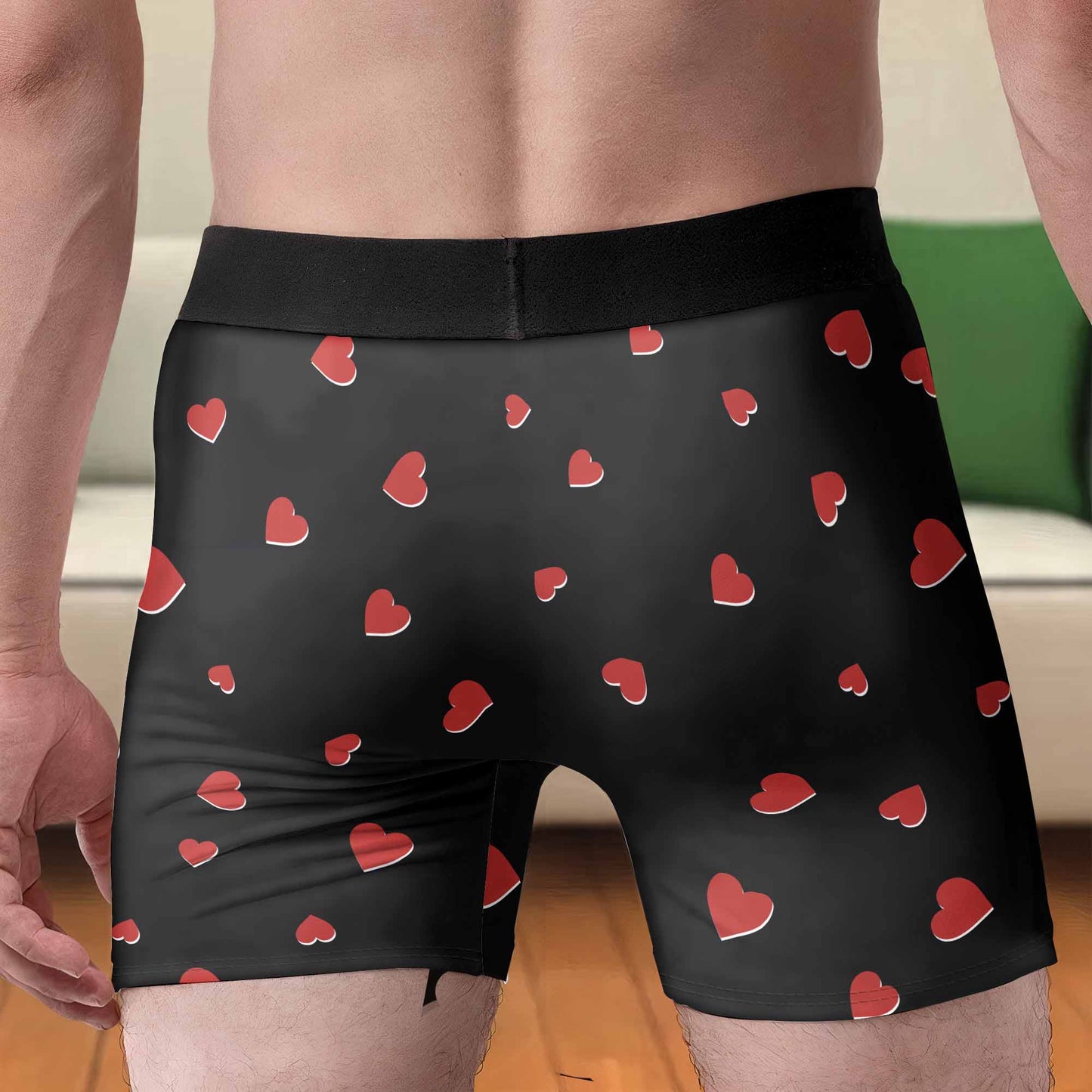 Customize With Your Personal Message, Hearts Design