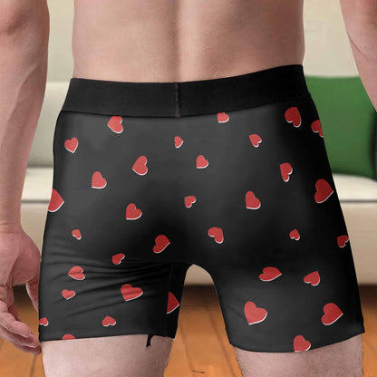 Customize With Your Personal Message, Hearts Design