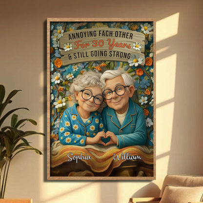 Annoying Each Other For 30 Years & Still Going Strong, Elderly Couple