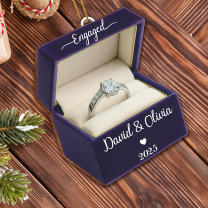 Celebrate Your Love With 'Married' Engraved Ring Box