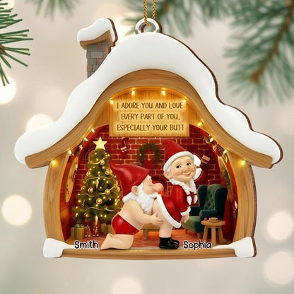 I Adore You And Love Every Part Of You With Christmas Theme