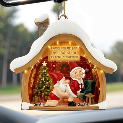 I Adore You And Love Every Part Of You With Christmas Theme