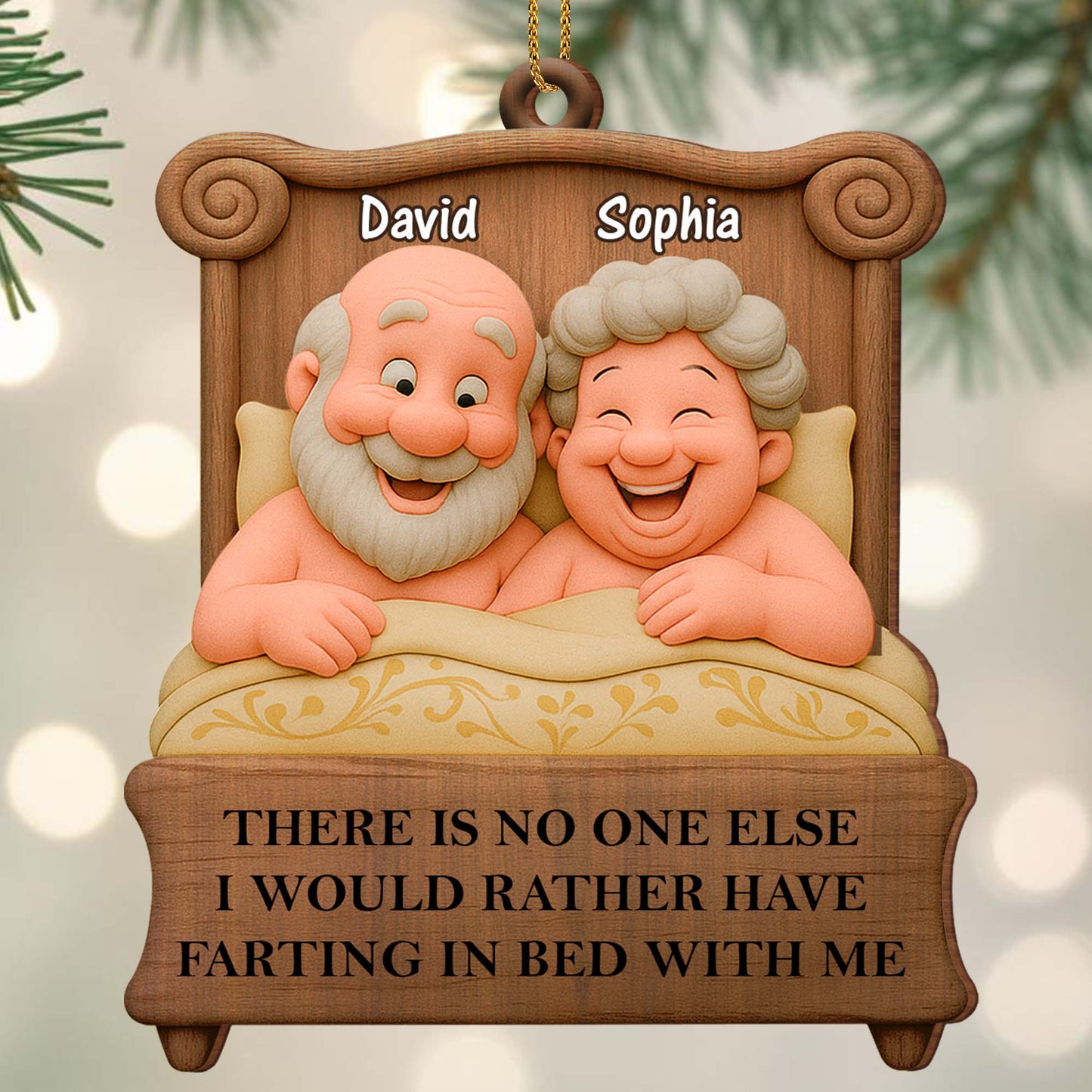 There Is No One Else I Would Rather Have Me In Bed With, Couple