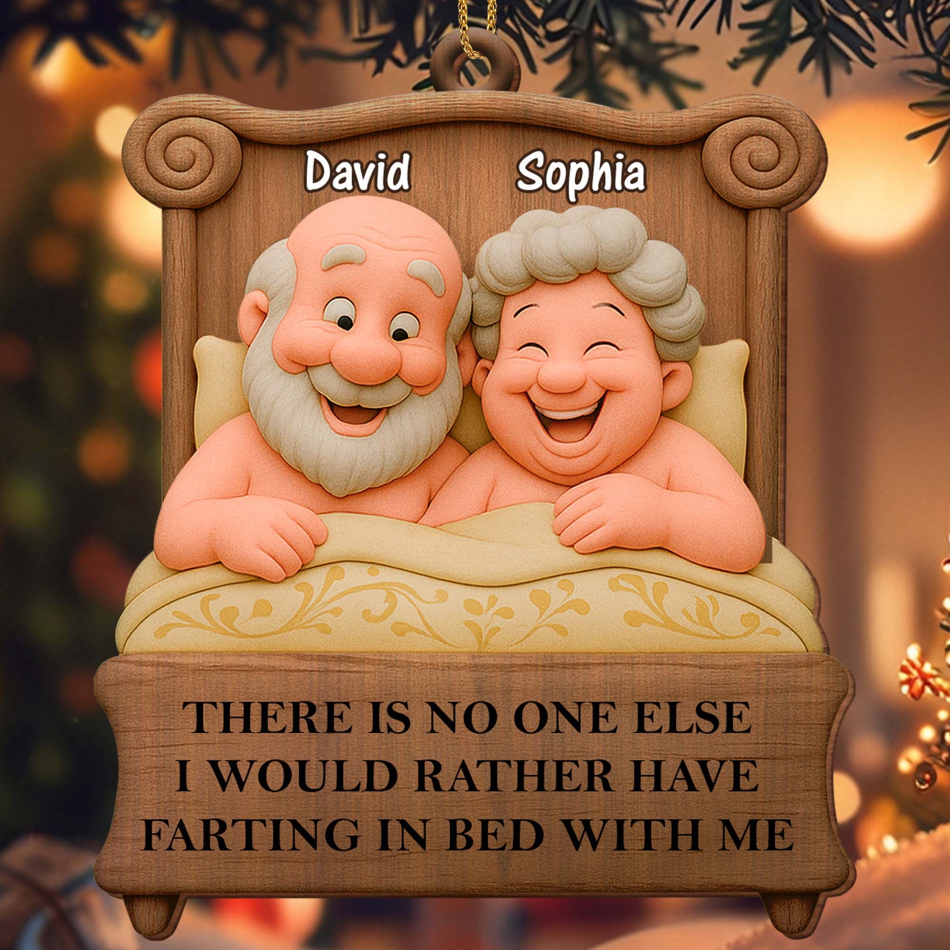 There Is No One Else I Would Rather Have Me In Bed With, Couple