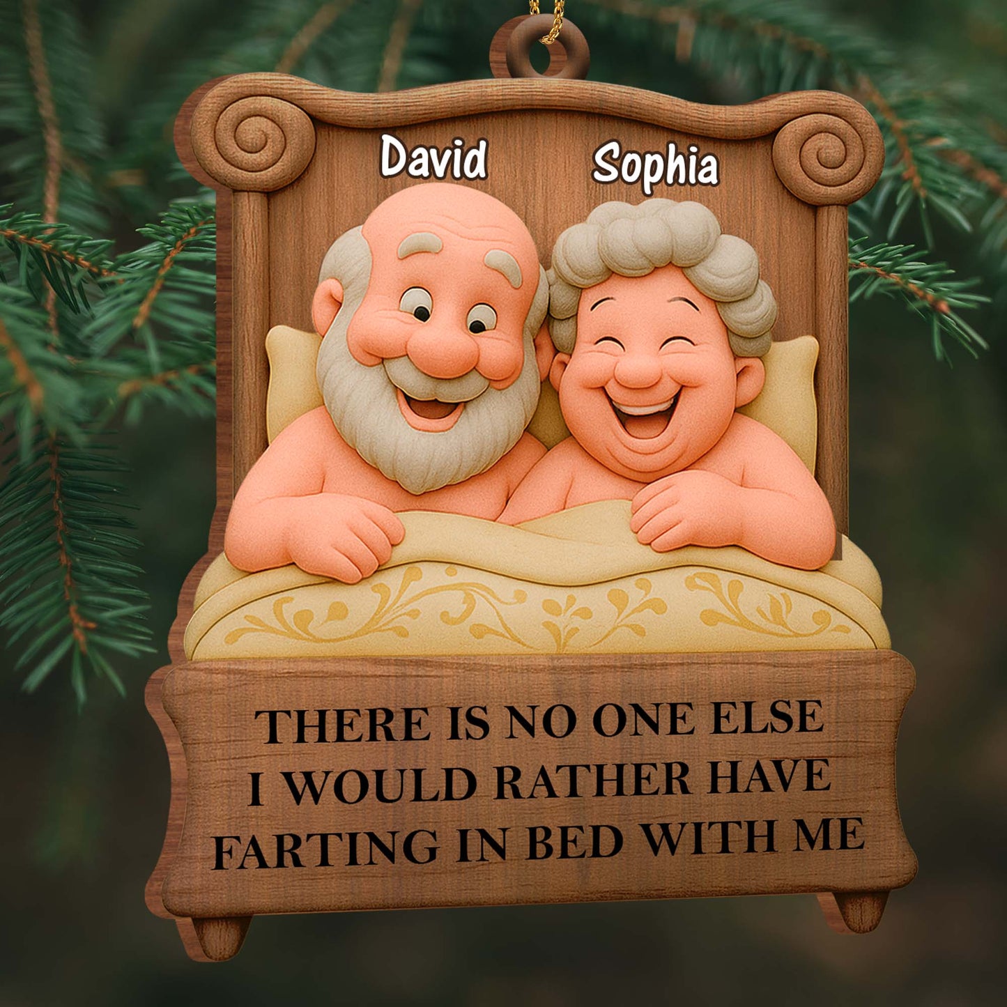 There Is No One Else I Would Rather Have Me In Bed With, Couple