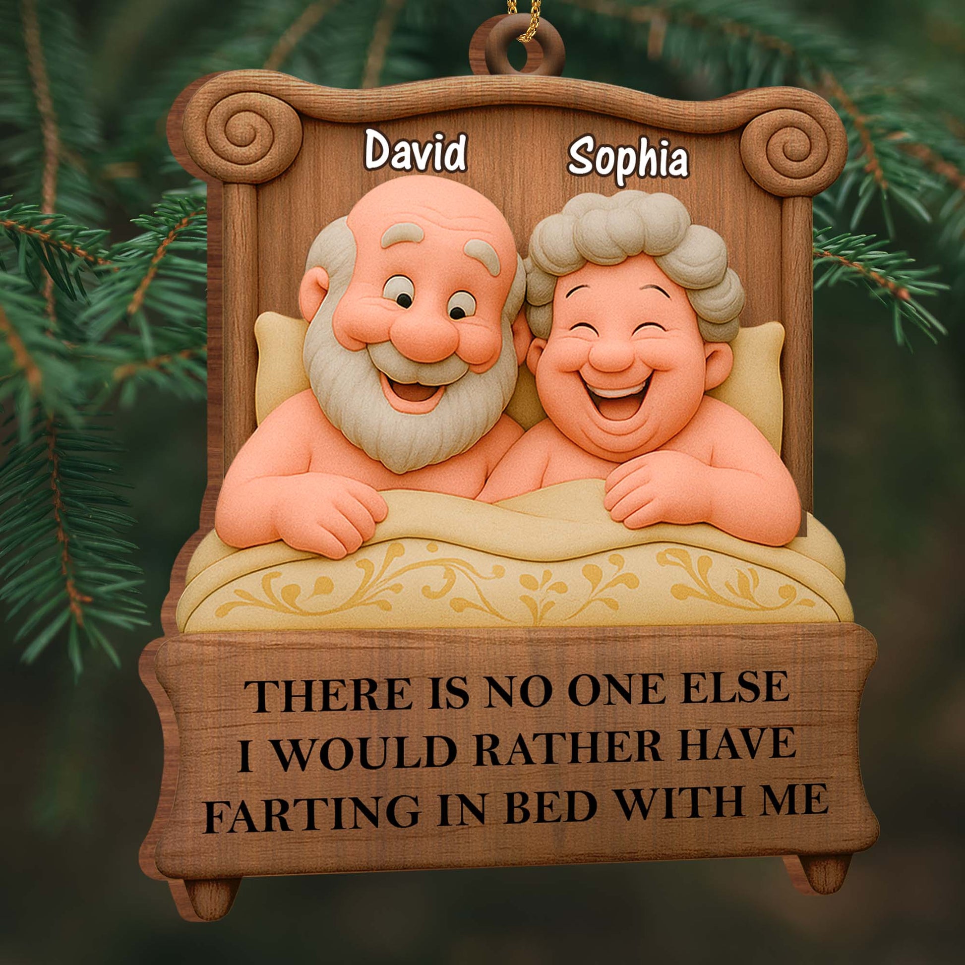 There Is No One Else I Would Rather Have Me In Bed With, Couple