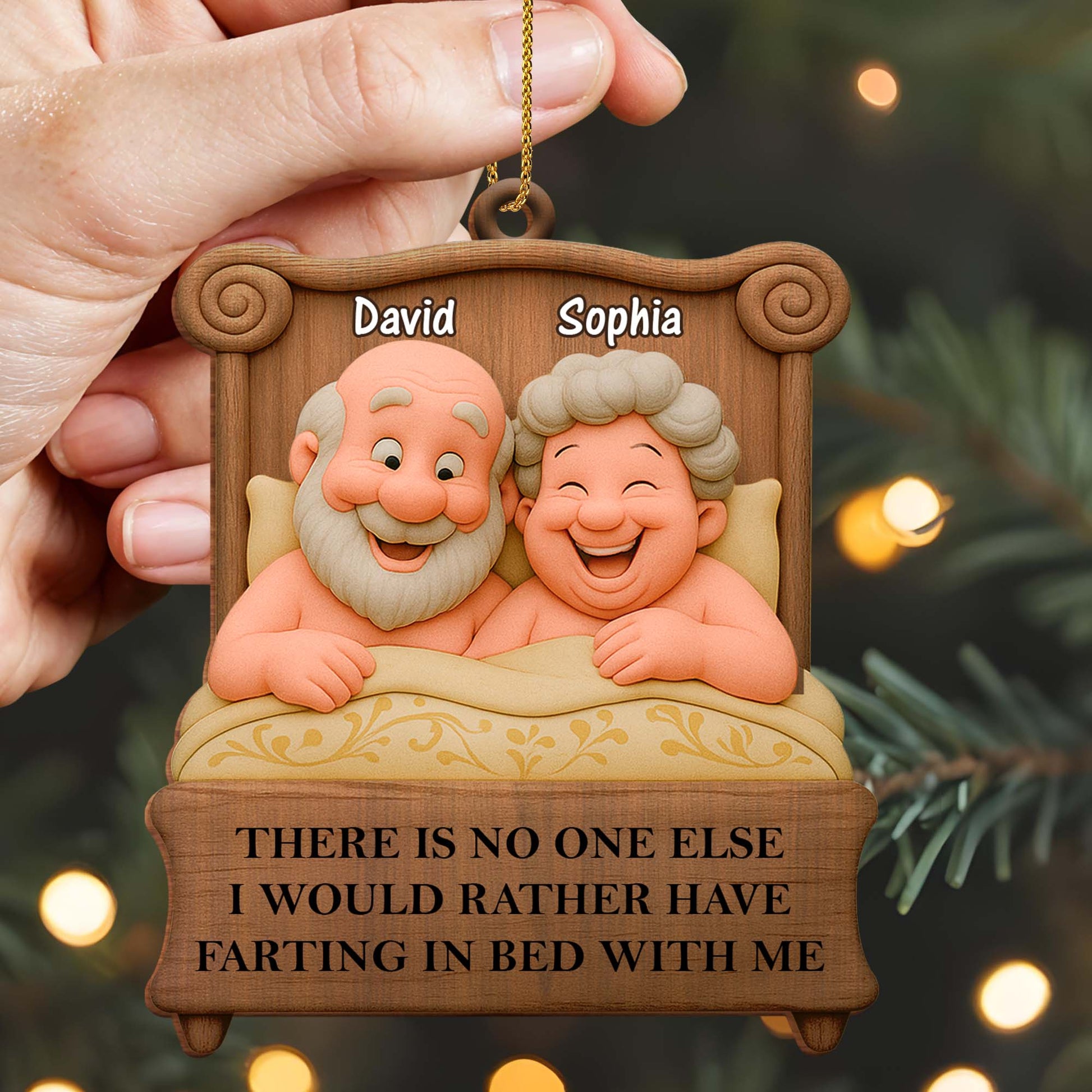 There Is No One Else I Would Rather Have Me In Bed With, Couple