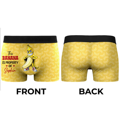 This Banana Property Of My Love Featuring Banana And Heart