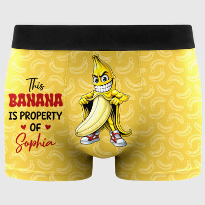 This Banana Property Of My Love Featuring Banana And Heart