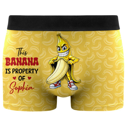 This Banana Property Of My Love Featuring Banana And Heart