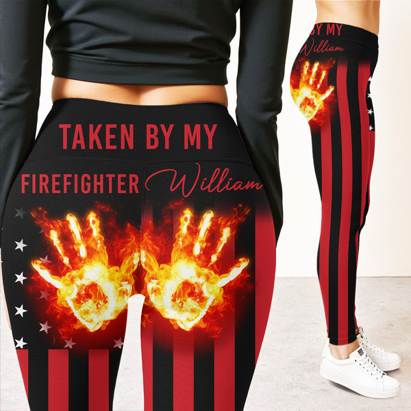 Loved By My Partner With Fire Hand Design