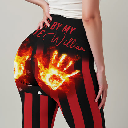 Loved By My Partner With Fire Hand Design