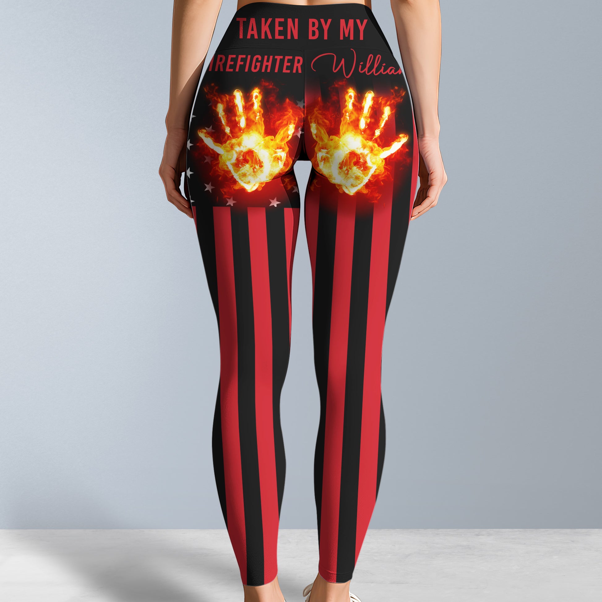 Loved By My Partner With Fire Hand Design