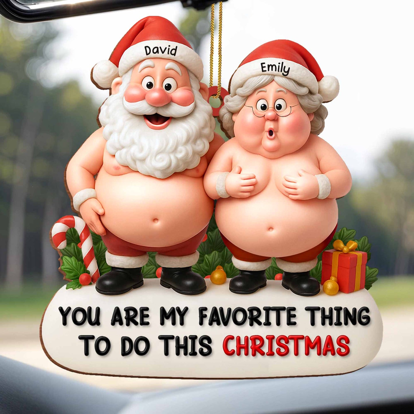 You Are My Favorite Thing To Do This Christmas, Santa Claus and Mrs. Claus