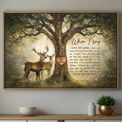 When I Say I Love You More, Love And Nature Inspired Art