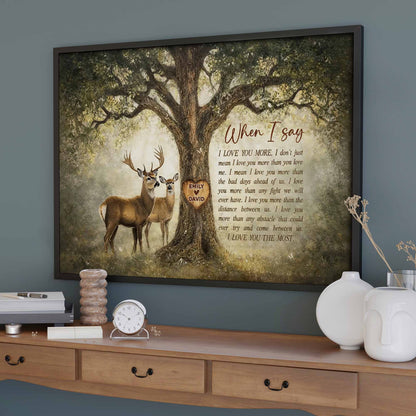 When I Say I Love You More, Love And Nature Inspired Art