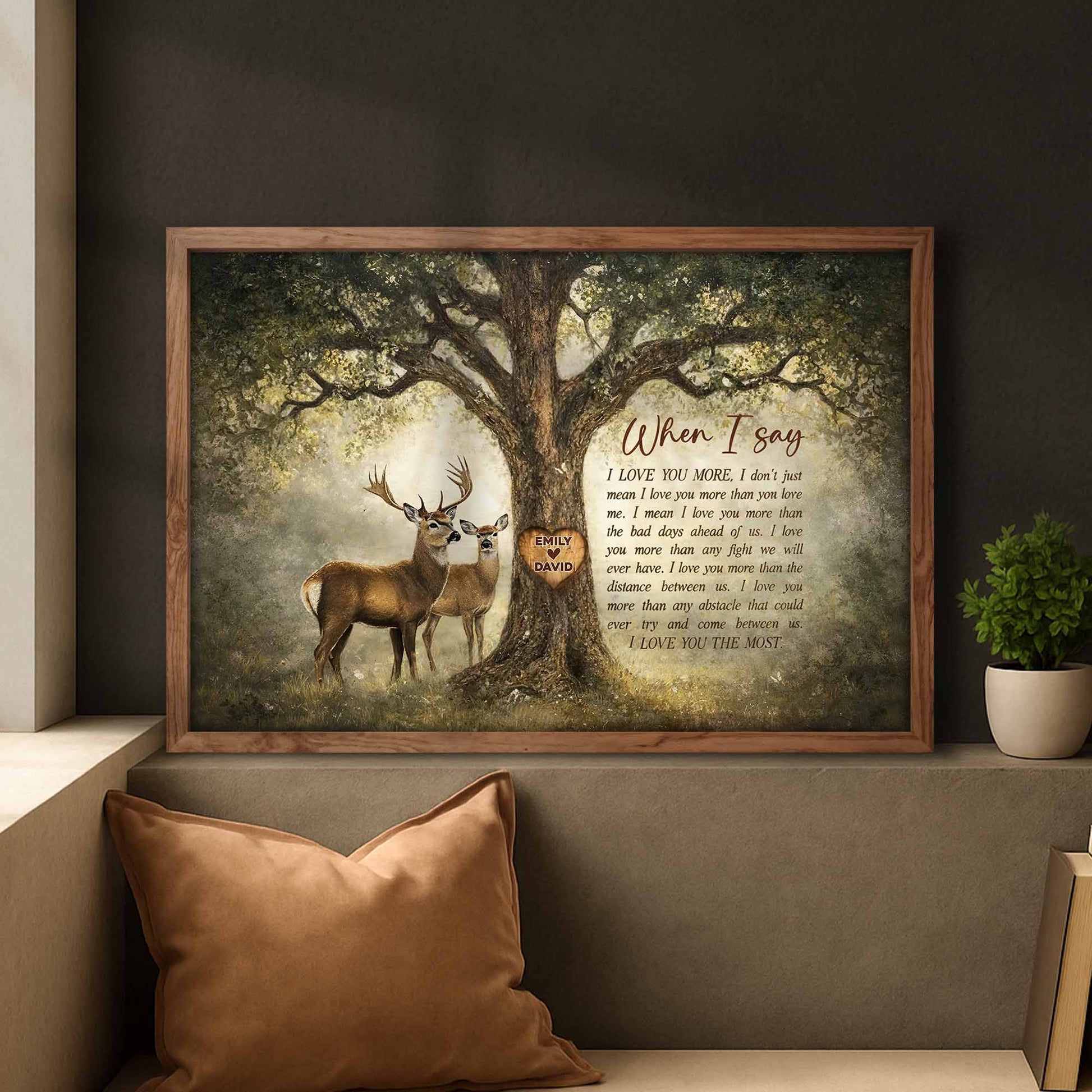 When I Say I Love You More, Love And Nature Inspired Art