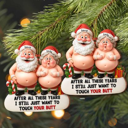 After All These Years, Santa And Mrs Claus Ornament
