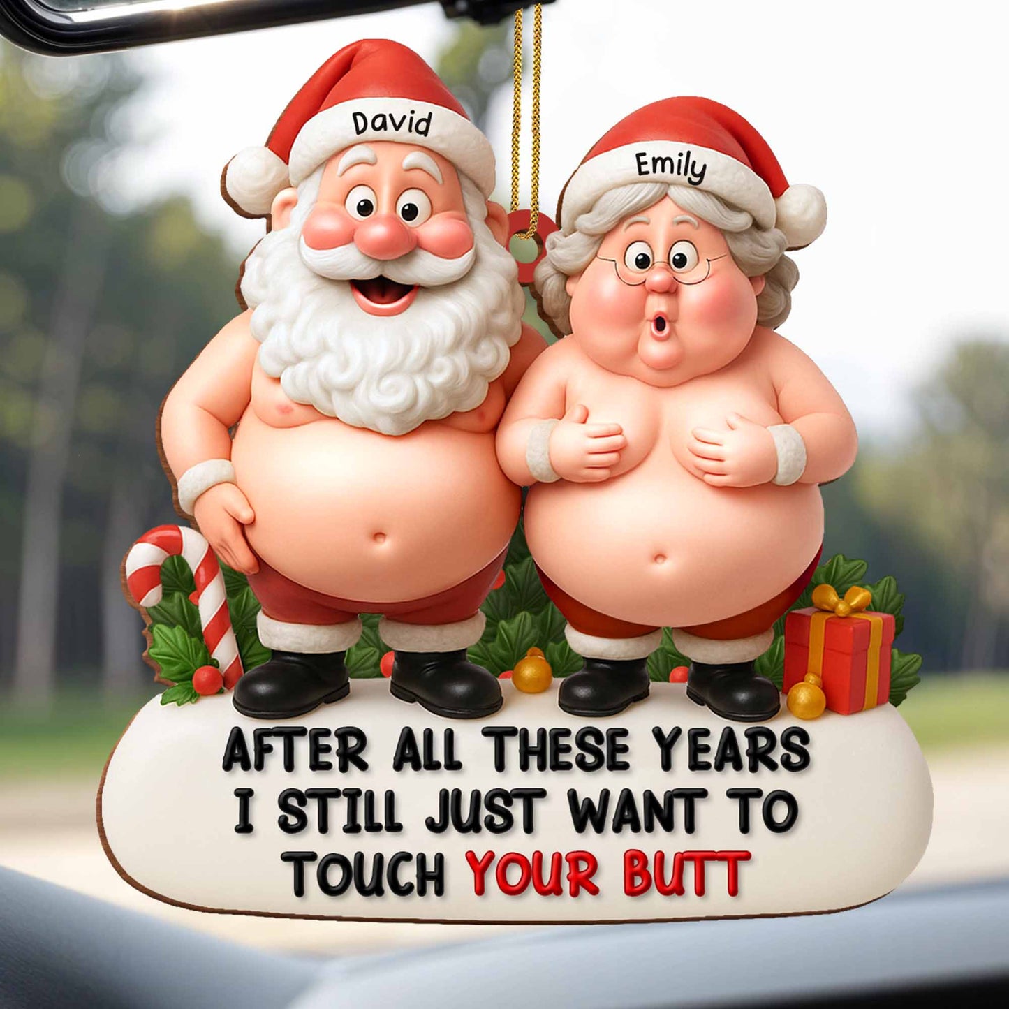 After All These Years, Santa And Mrs Claus Ornament