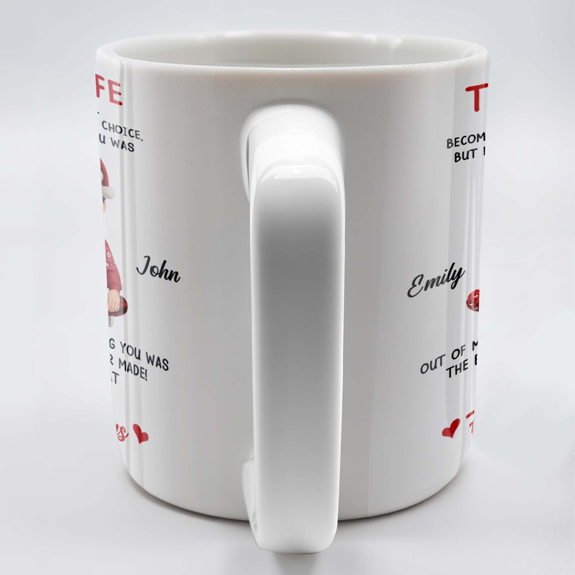 To My Wife, Meeting You Was Fate, Love Forever And Always, Cartoon Couple