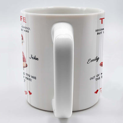 To My Wife, Meeting You Was Fate, Love Forever And Always, Cartoon Couple