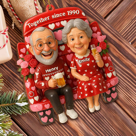 Together Since 1990, Celebrating Timeless Love With Hearts And Roses