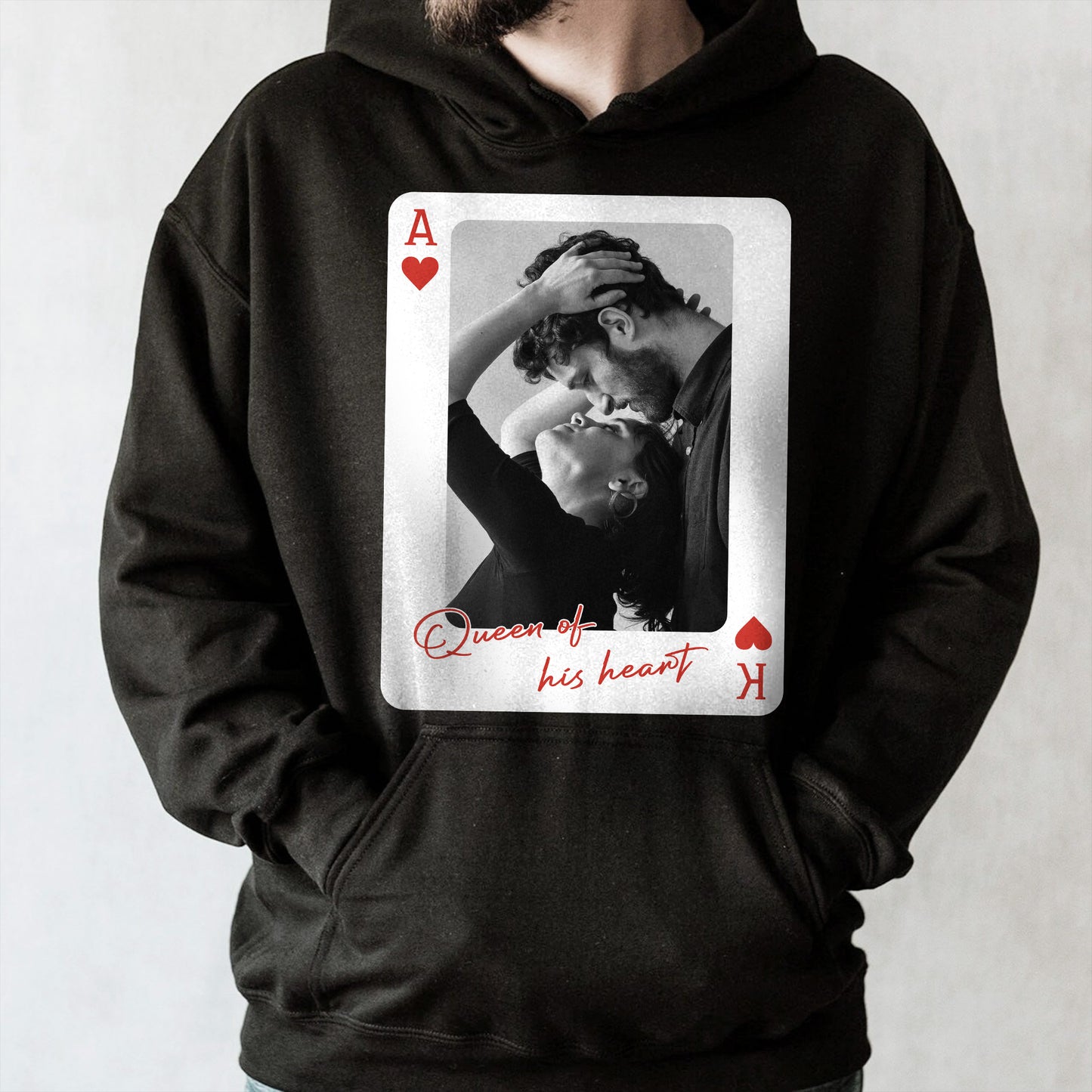 King Of Her Heart Playing Card Design