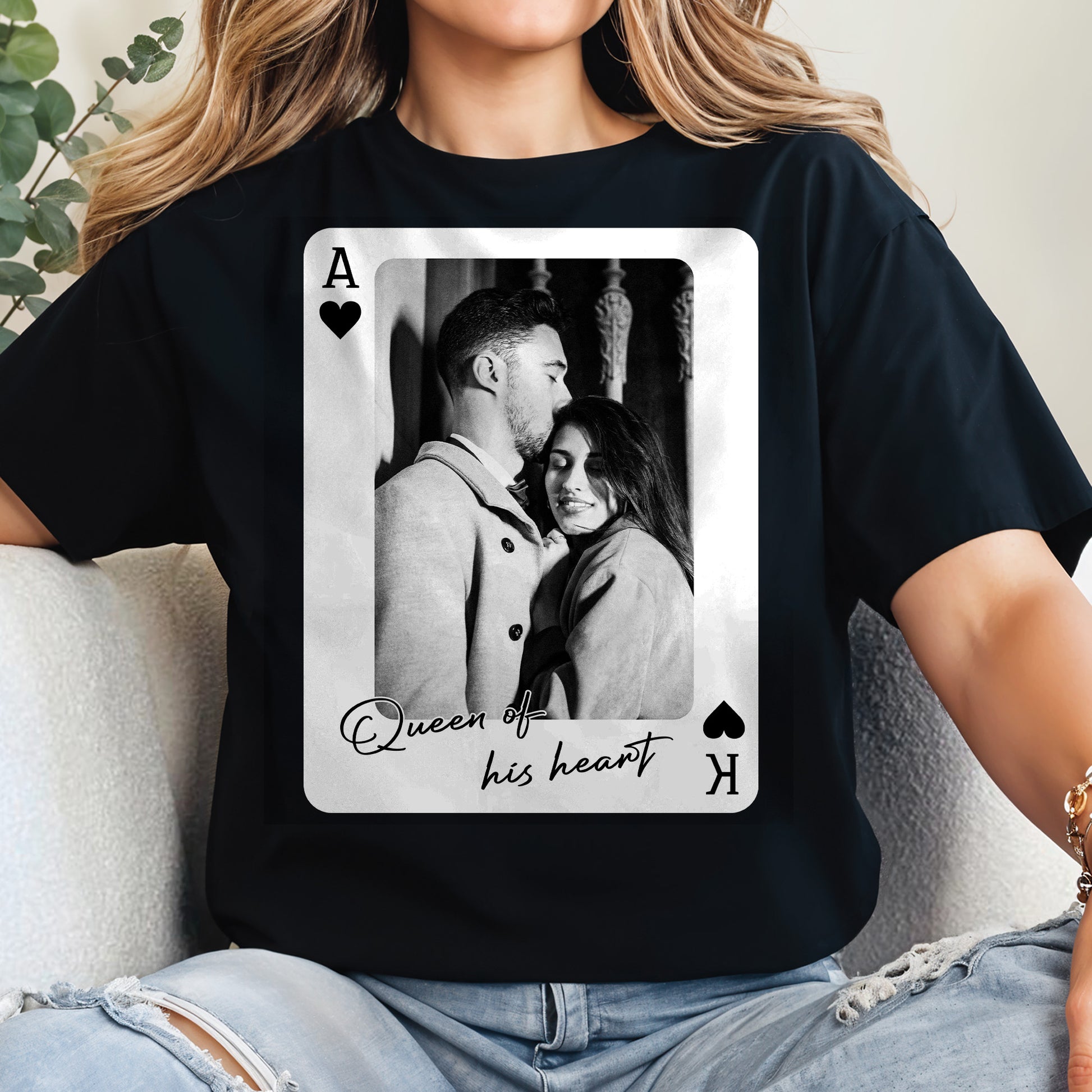 King Of Her Heart Playing Card Design